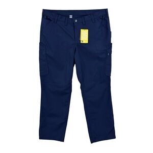 New CARHARTT Cargo Pants Rugged Professional Series Blue